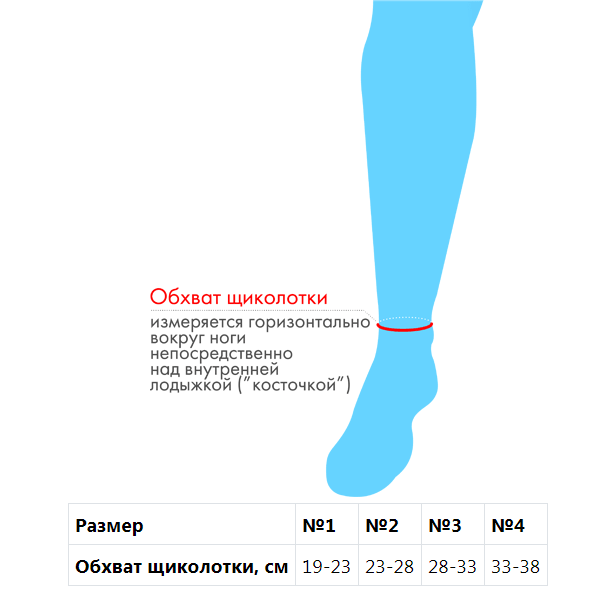 Бандаж для голеностопного сустава - "Крейт" (№1, серый) У-832 Бандаж для голеностопного сустава - "Крейт" (№1, серый) У-832