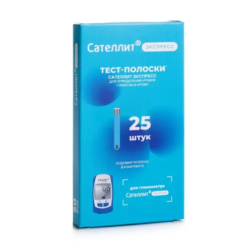 Тест полоски Сателлит Экспресс №25
